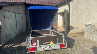 Přívěsný brzděný vozík Agados 23 B1-V - 2