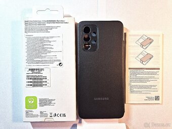 Samsung A33 inteligentní flipové pouzdro S View černé - 2