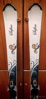 Pěkné dámské lyže TecnoPro Safine Prestige 162cm - 2