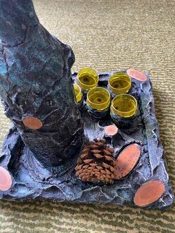 Ozdobná lahev a skleničky Šumava - 2