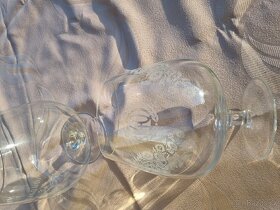 Čiše jubilejní  k výročí ,,40" ,zdobená - 2