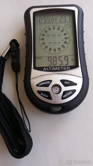 digitální výškoměr, barometr, teploměr, kompas - 2