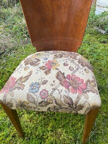 Starožitné židle 4ks Halabala - 2