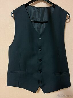 Společenský oblek s vestou - 2