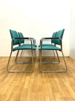 Retro židle s područkami 70. léta - 2