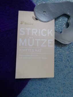 Nová fialová čepice Tchibo - 2