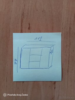 Komoda 112x38x79 - 2