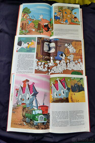 3x retro knihy Disney,r.1991 - 2
