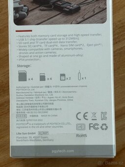 Nový PGYTECH CreateMate High-Speed Card Reader Case (P-GM-16 - 2