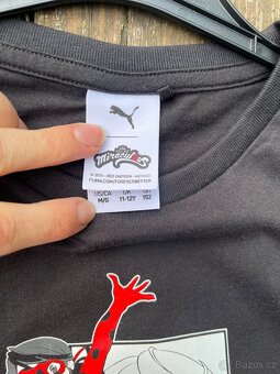 Dívčí tričko Puma Miraculous vel. 152 - 2
