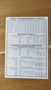 předválečný prospekt Transmise - 2