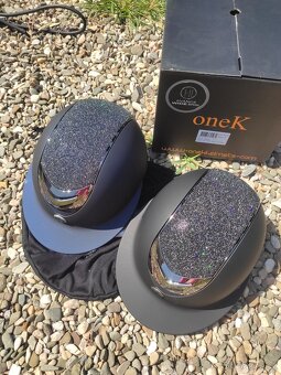 Nová helma ONE K Avance Glitter Chrome Polo visor - 2