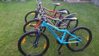 Tři horské kola AUTHOR A-Matrix + Ultima ASL a SL 24" můžu - 2