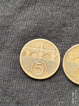 3x 5 hal 1923, 1931, 1938 Československo - 2