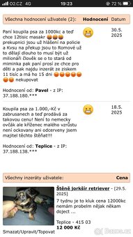 Podvodníci jsou hlseni na policiji a Kvsu - 2