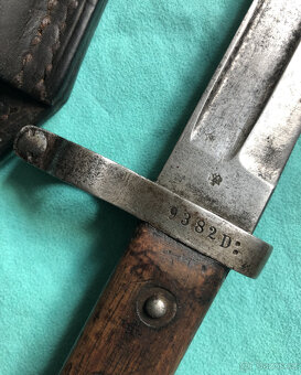 Rakousko-uherský nožový bodák M1888 – komplet - 2