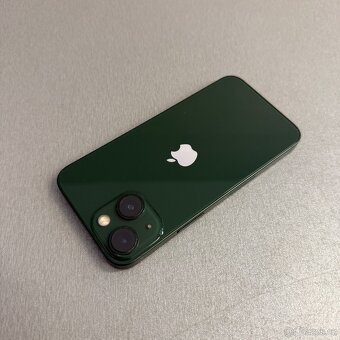 iPhone 13 mini 256GB zelený, pěkný stav, 12 měsíců záruka - 2