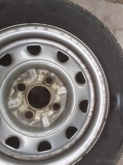 Plechove disky +pneu - 2