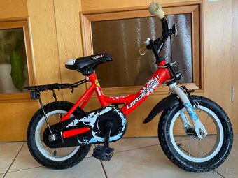 Dětské kolo vel. 12 s přídavnými koly - 2