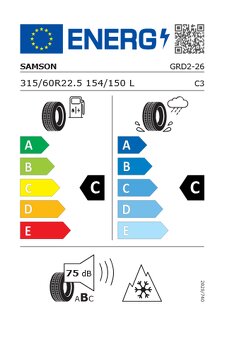 SAMSON 315/60R22,5 GR-D2 - 2