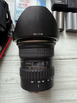 Stará výbava: Tokina 12-24, Brašna, EOS 50D - 2