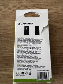 Xbox Series case na ssd disk - 2