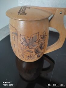 Dřevěný korbel - 2