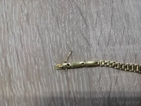 ART DECO-Dámské Celo zlaté Hodinky - 2