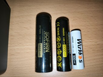 Hliníkové dobíjecí li-ion svítilny Sofirn, Wurkkos, Convoy - 2