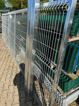 Kvalitní BRÁNA 5m + BRANKA 1m ŽÁROVÝ ZN - 2