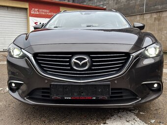 Mazda 6 2.0i,121KW,188TKM,WEBASTO,LED,PDC,RVM,TZ,ALU,SERVIS - 2