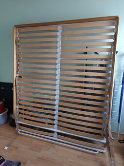 Prodám sklopnou postel + matrace - 2