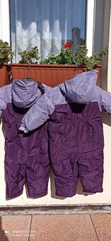 Zimní kombinézy - pro dvojčátka (vel.86) NOVÉ (cena za ks) - 2