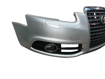 Nárazník stříbrná metalíza LX7 Audi A6 4F FL S-Line 2011 - 2