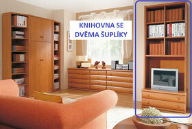 Knihovna, regál, nastavba Borys - 2