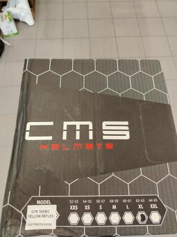 nová přilba CMS helmets GTR Teknic XL - 2