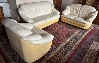 Kožená sedací souprava 3+2+1,5840 - 2