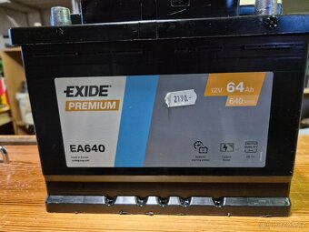 Autobaterie 64Ah 12V 640A - 2