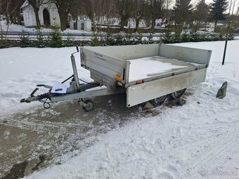 Privesny vozik brzdeny - 2