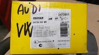 Brzdové destičky Audi A3, CC, passat, sharan - 2