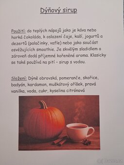 Domácí sirupy - 2