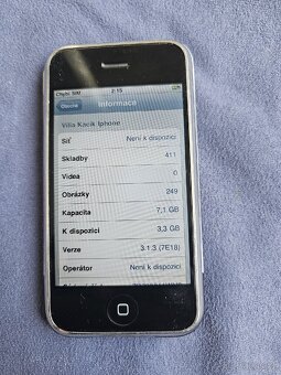 Prodám iphone 2g funkční - 2