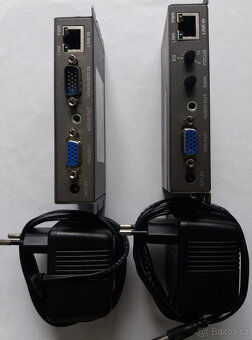 Extender Audio/Video Cat.5 Receiver + Transmitter - 2