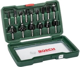 Bosch nepoužitá sada fréz z tvrdokovu, 15 dílná - 2