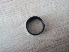 Prsten z chirurgické oceli - nový, nepoužitý - 2