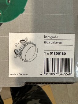 Ibox Hansgrohe Základní podomítkové těleso - 2