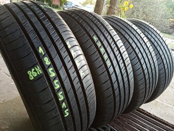 Letní pneu 4kusy 185/55/15 vzorek 99% KUMHO - dobírka možná - 2