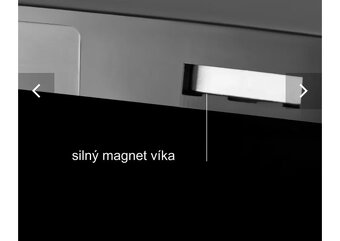 Bezdotykovy odpadkový kos, automaticky otvíraný koš - 2