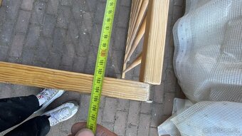 Dětská ohrádka dřevěná lakovaná použita - 2