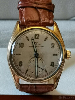 Pilotní hodinky Rolex Oyster Air Tiger z 2. světové války, v - 2